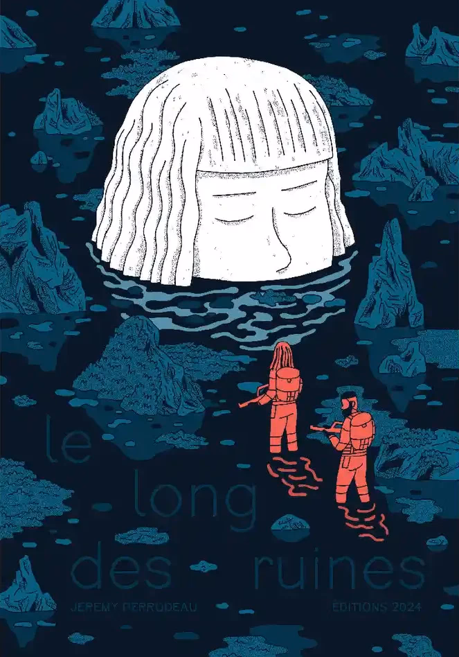 Le long des ruines