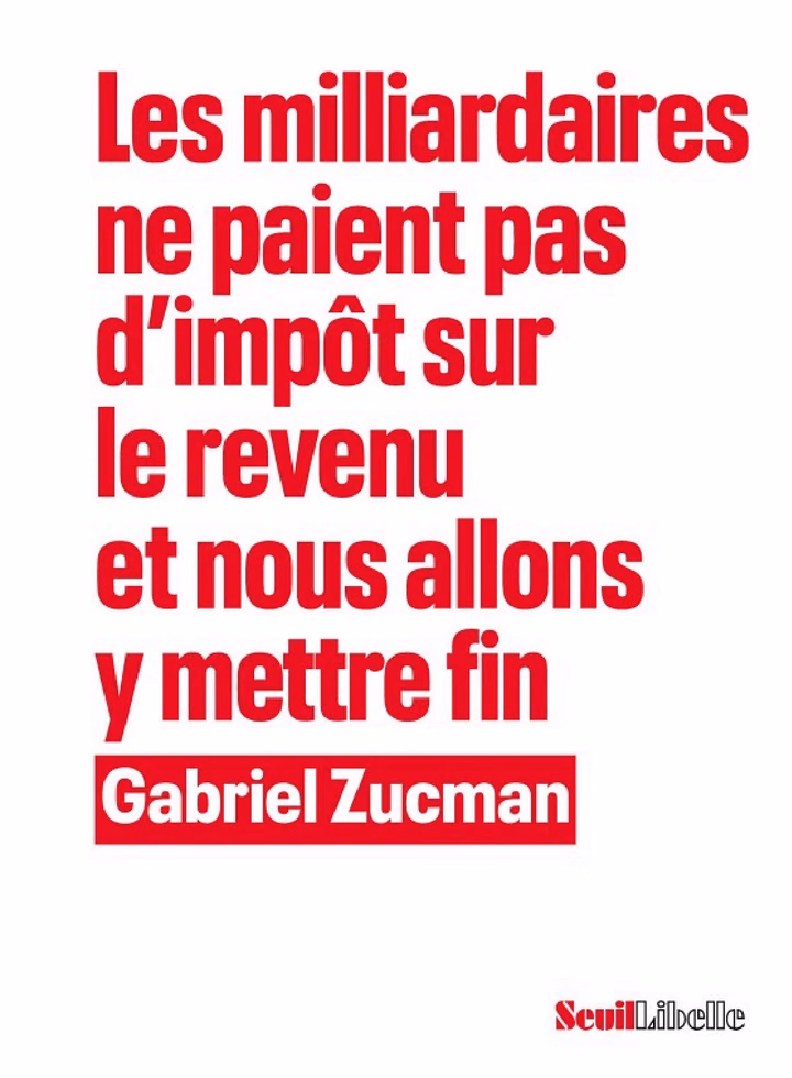 Les Milliardaires ne paient pas d’impôt sur le revenu et nous allons y mettre fin